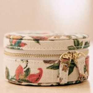 Sezane Floral Jewelry Case - New